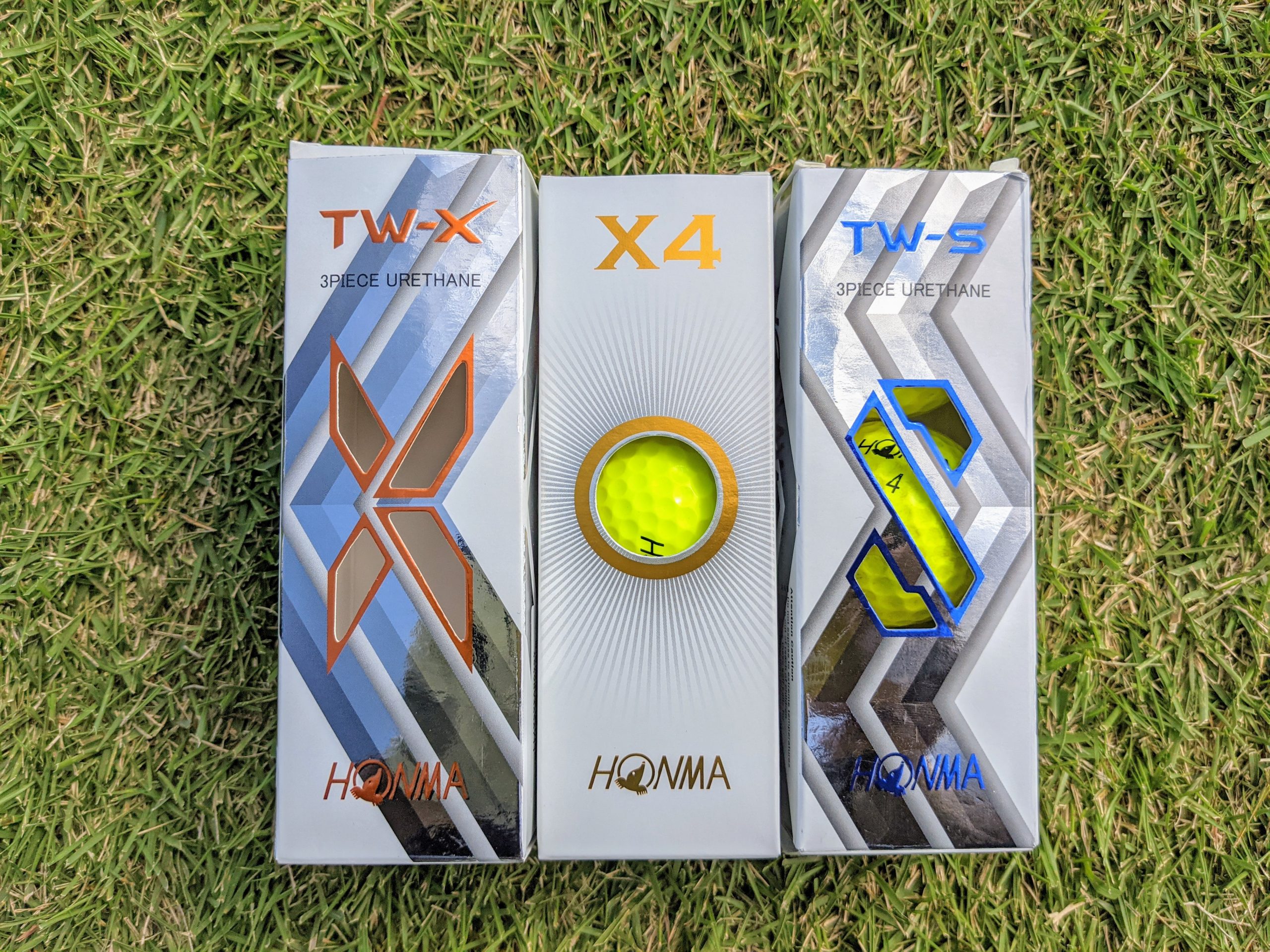 ゴルフボール】中価格帯ボールの比較感想～本間ゴルフボール～【TW-X